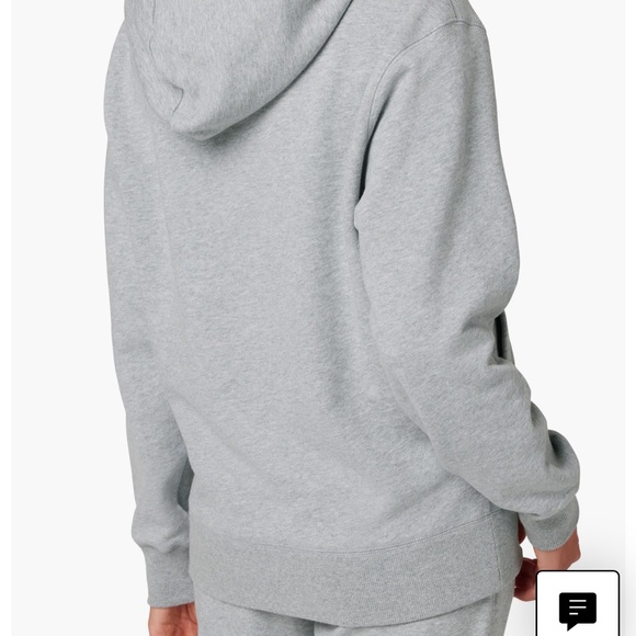 favorite daughter gray hooded sweatshirt with front pocket - Picture 3 of 6